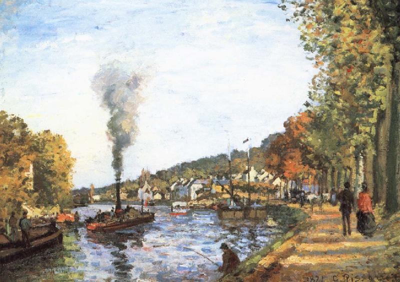Camille Pissarro Seine France oil painting art